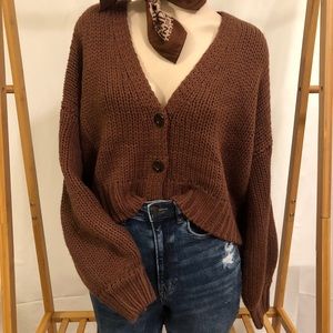 Brown sweater
